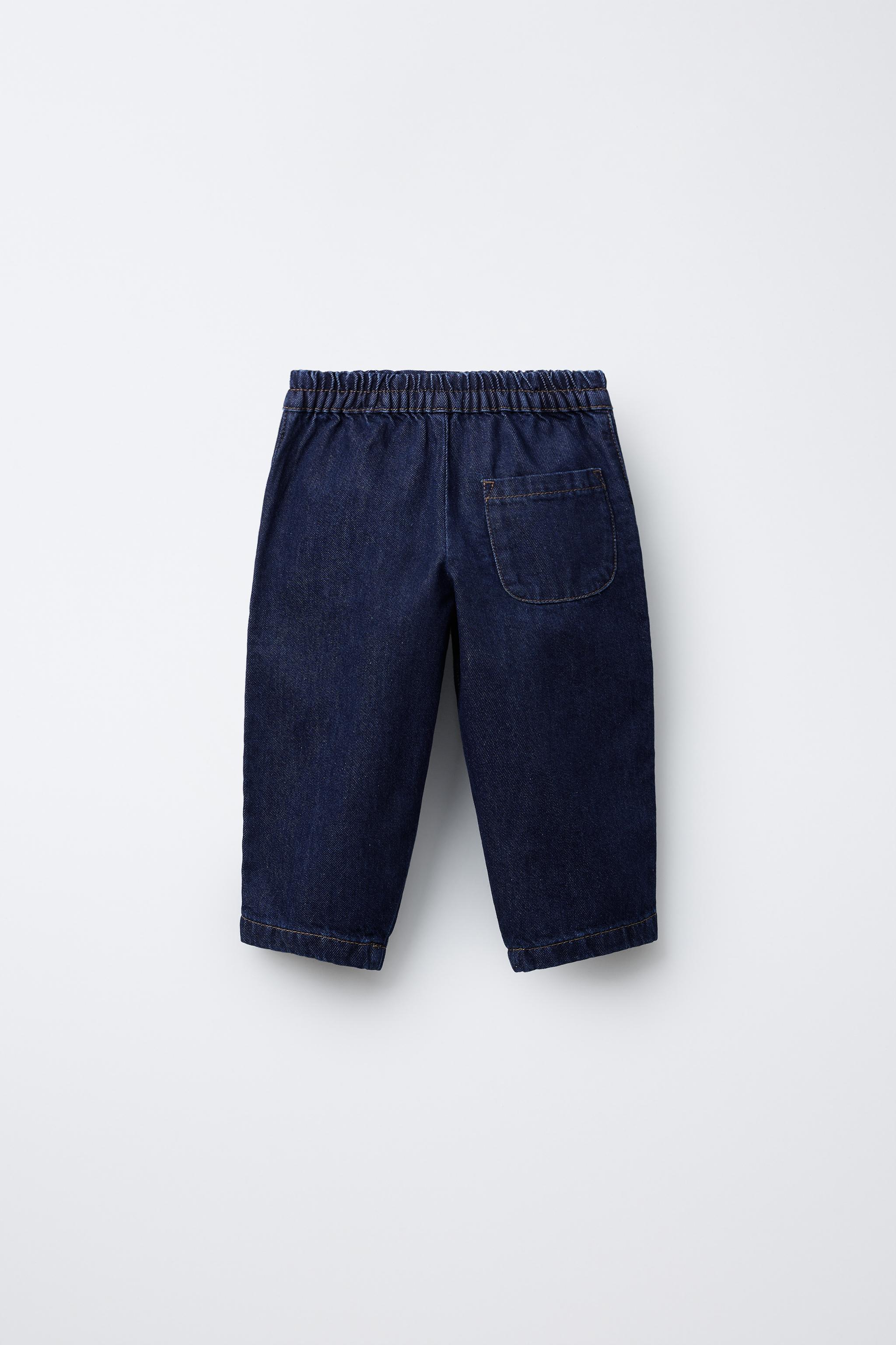 STITCHED BAGGY JEANS